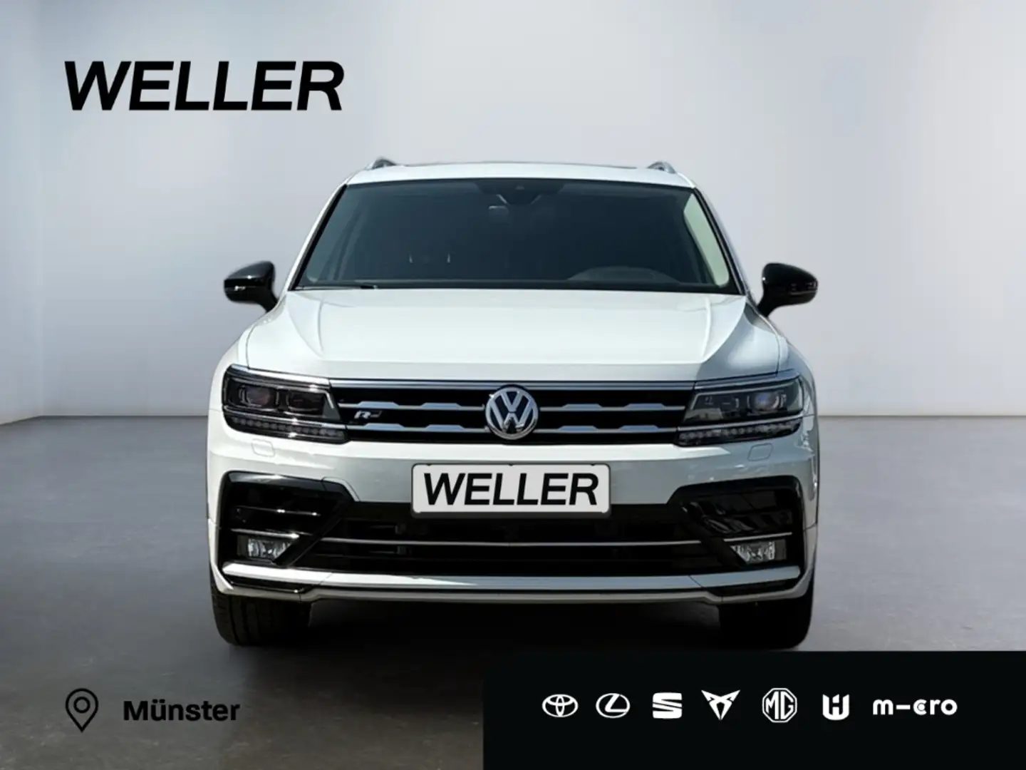 Volkswagen Tiguan Allspace 2.0 TDI R-Line LED*HUD*360*Sthz* Blanc - 2