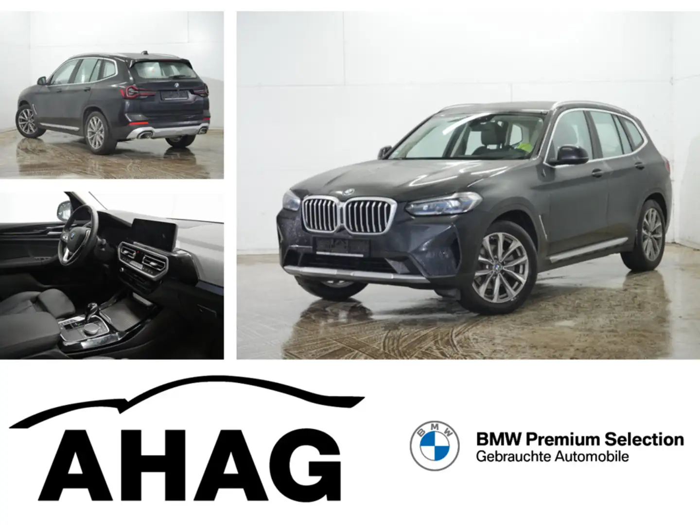 BMW X3 xDrive20d AT Innovationsp. Aut. Standhzg. AHK Schwarz - 1