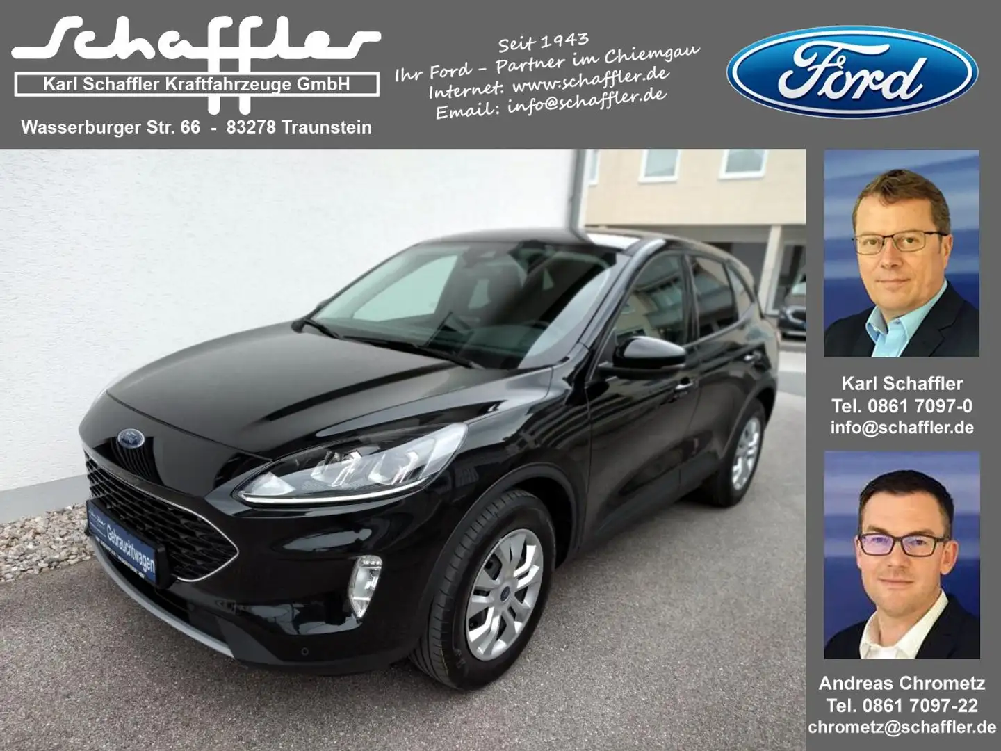 Ford Kuga Cool & Connect Noir - 1