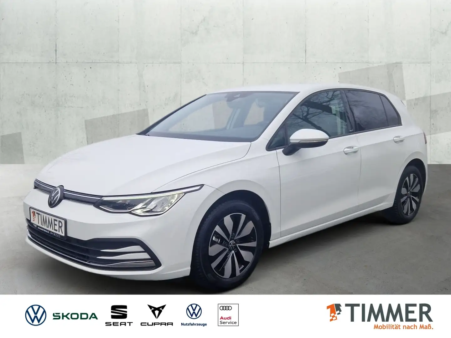 Volkswagen Golf VIII 1.5 TSI MOVE *AHK *ACC *NAVI *CLIMA *PDC * White - 1