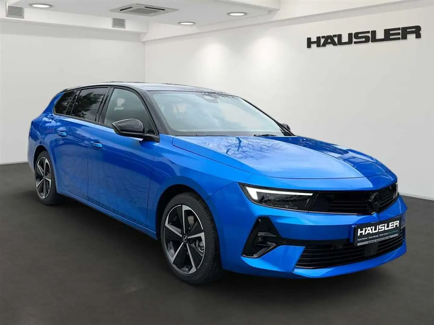 Opel Astra ST GS Autom. Navi AHK 360° Kamera Sitz&Lenkradhzg Blauw - 2