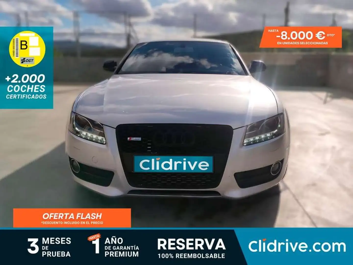 Audi A5 Sportback 2.7TDI Multitronic Gris - 1