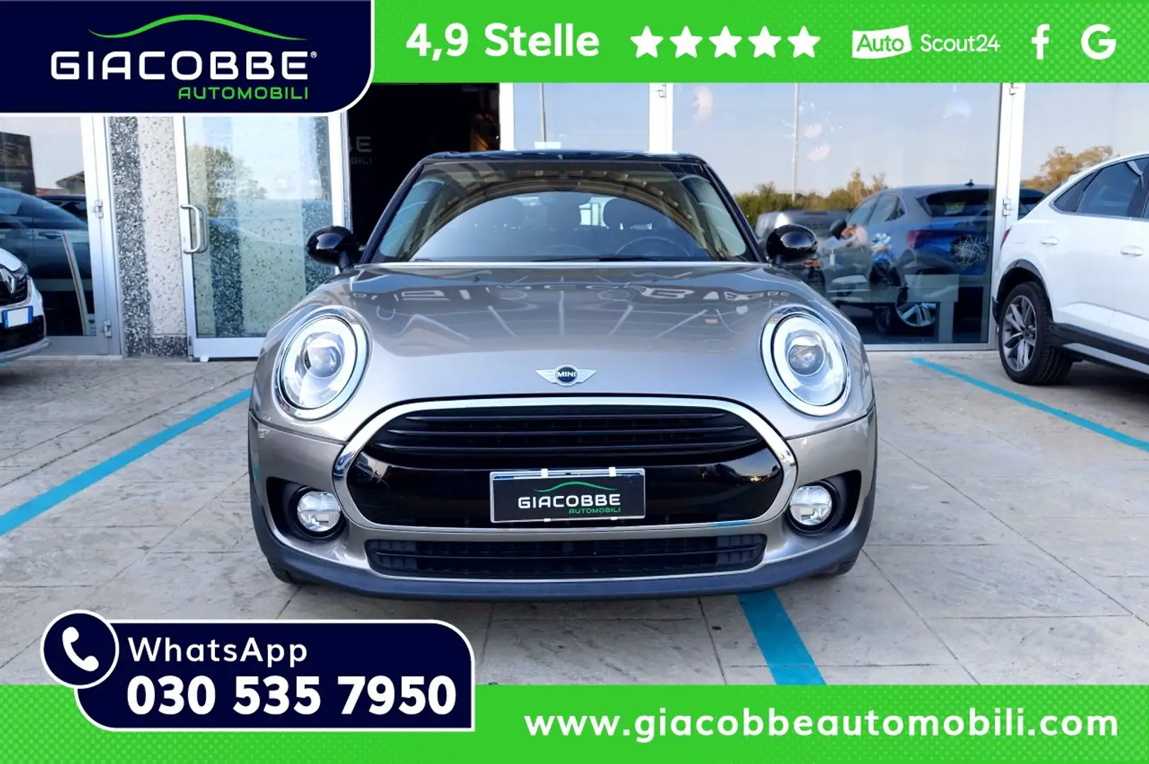 MINI Cooper Clubman 1.5 136CV 🔥OK NEOPATENTATI🔥 Grau - 1