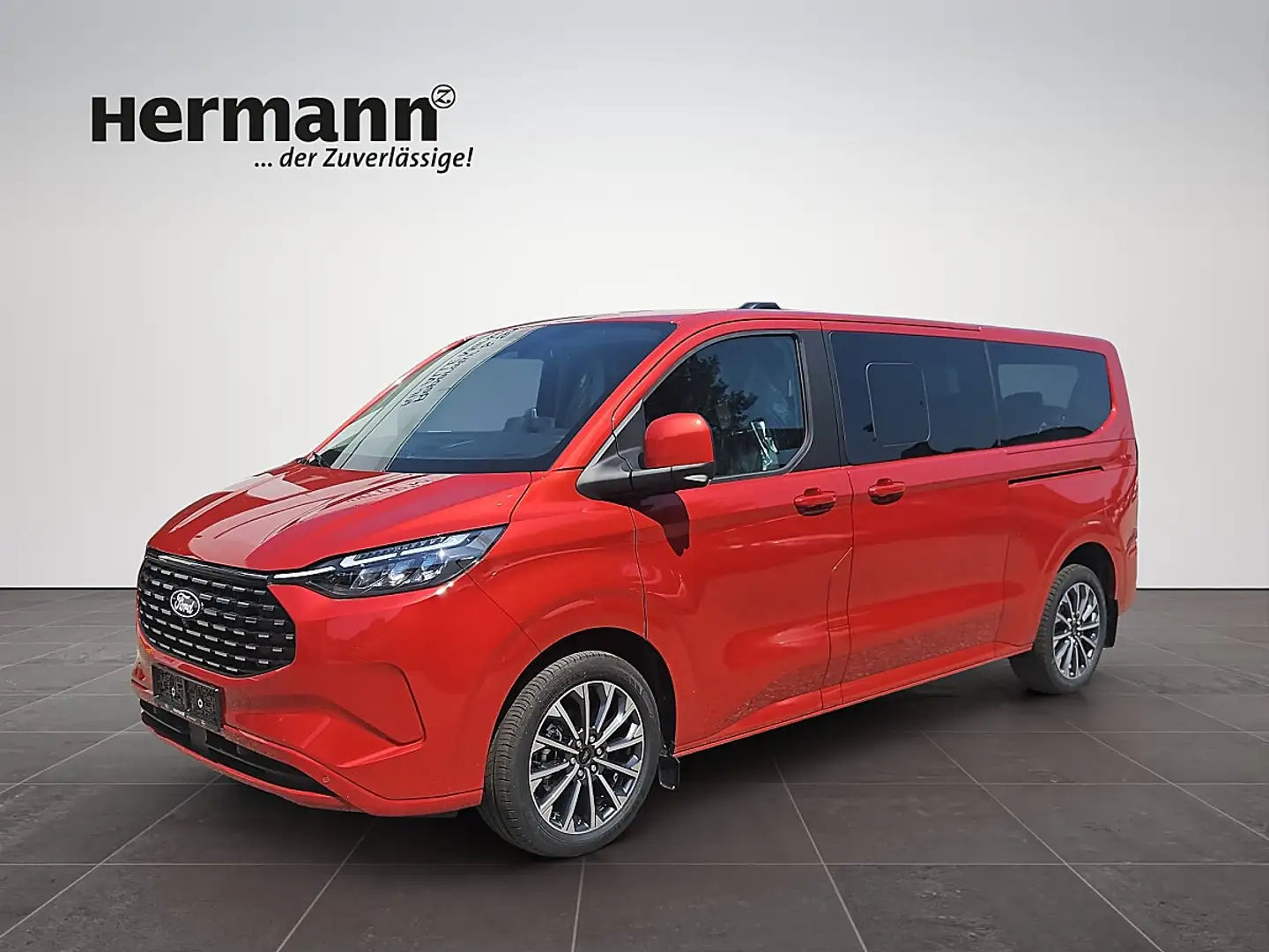 Ford Tourneo Custom Bus 2,5 PHEV 340 L2H1 FWD Titanium X Aut. Rot - 2