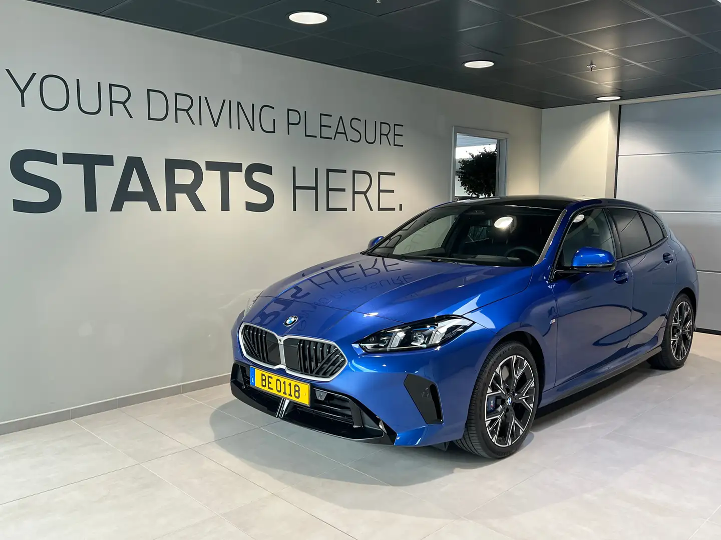 BMW 118 118 dAS Bleu - 1