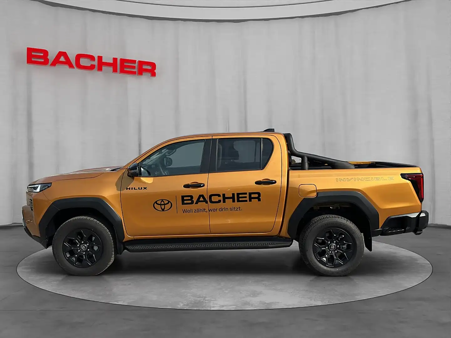 Toyota Hilux DK Invictible 2,8 D-4D MHEV 4WD Aut. Gelb - 2