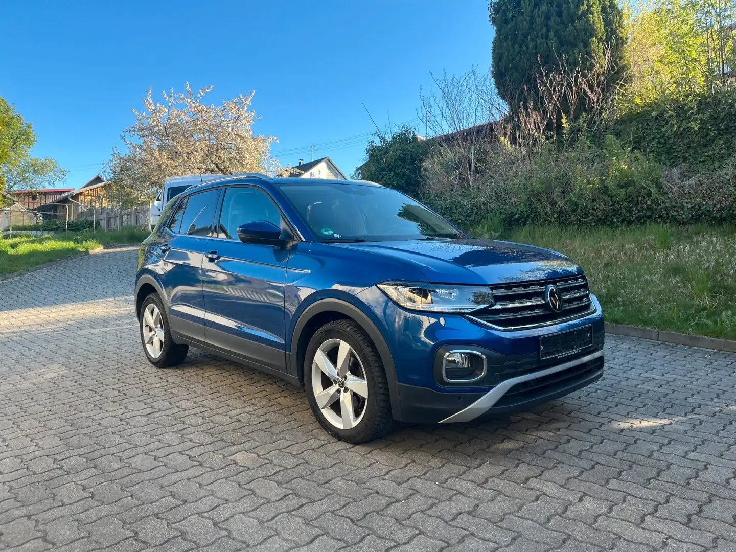 Volkswagen T-Cross Style DSG - Navi, LED, AHK, ACC Bleu - 1