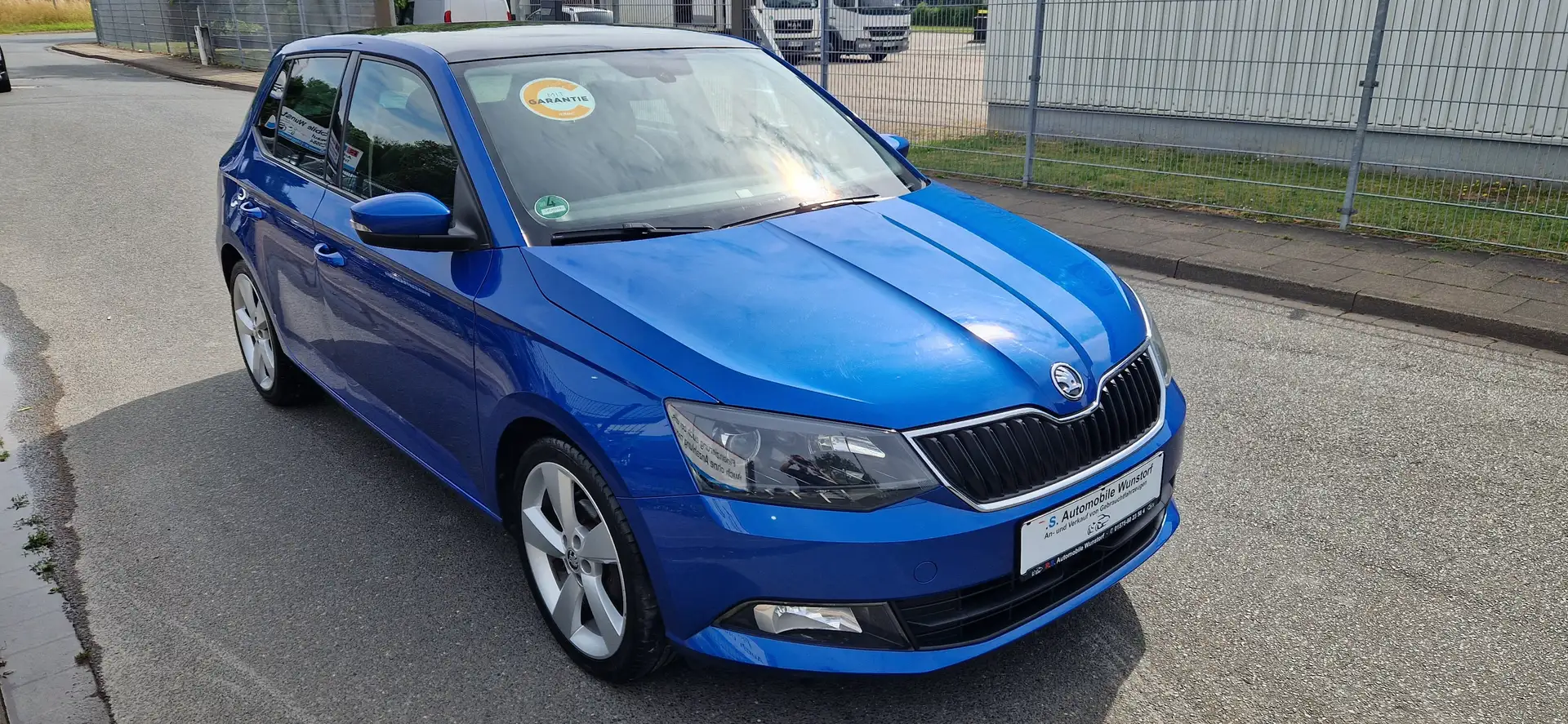 Skoda Fabia Style Bleu - 2