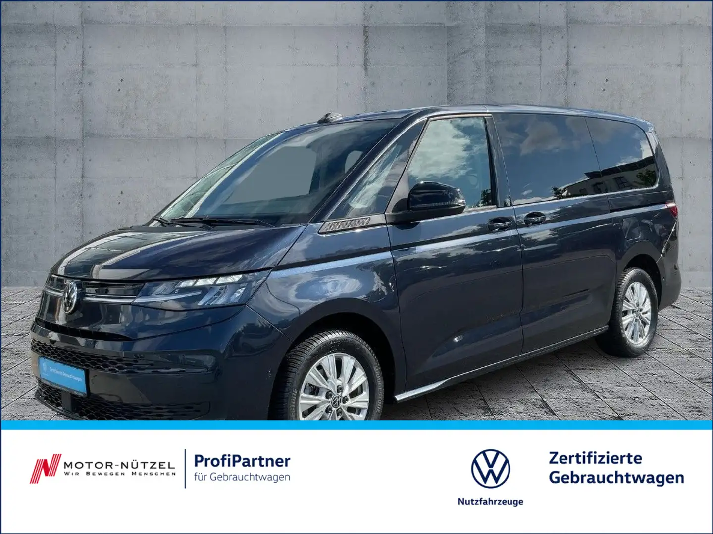 Volkswagen T7 Multivan T7 Multivan LÜ2.0TDI LED+NAV+ACC+SHZ+RFK+AHK+17" Albastru - 1