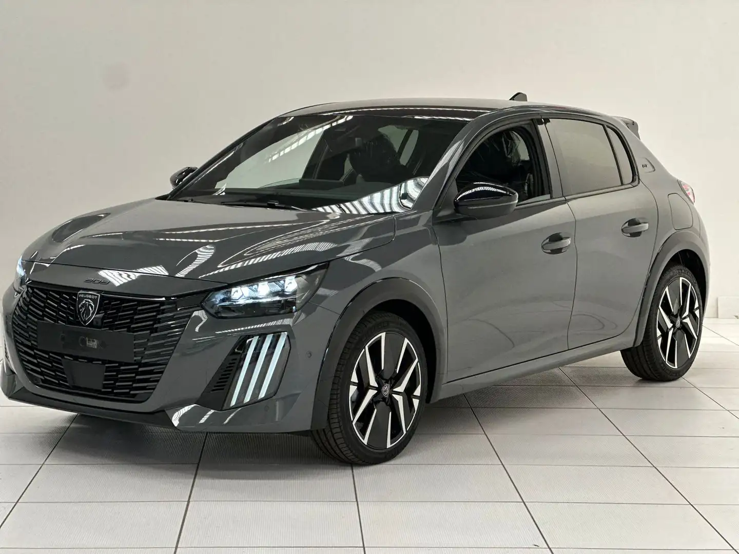Peugeot 208 Hybrid 110 e-DCS6 GT Gris - 1
