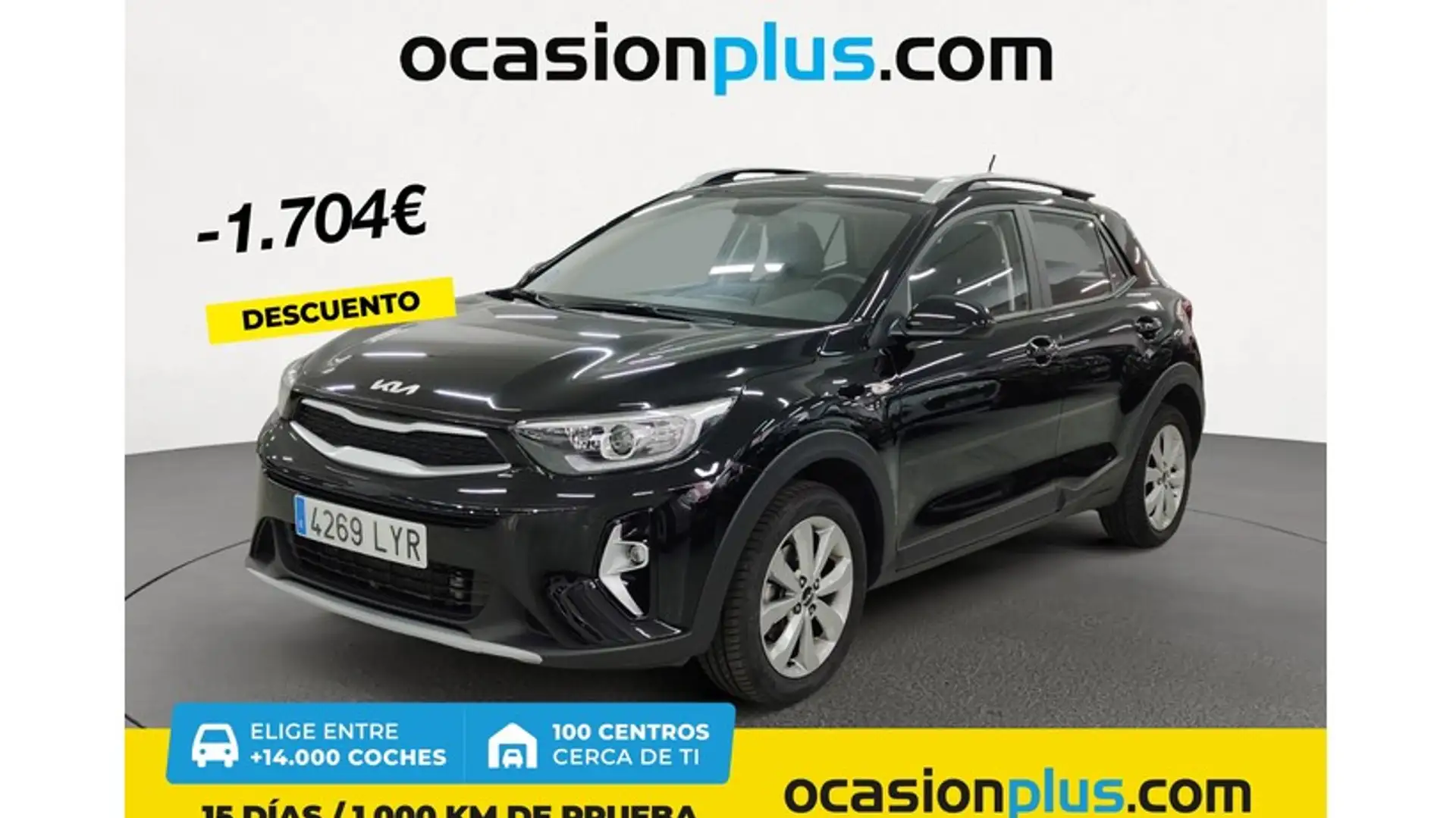 Kia Stonic 1.0 T-GDi MHEV iMT Concept Plus 100 Schwarz - 1
