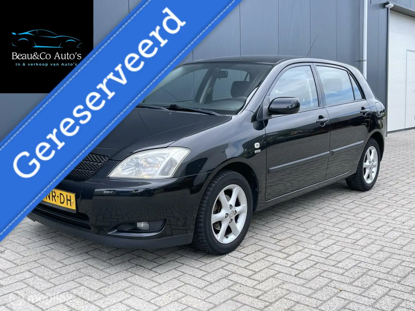 Toyota Corolla 1.4 | Airco! | Trekhaak!! | super betrouwbaar Siyah - 1