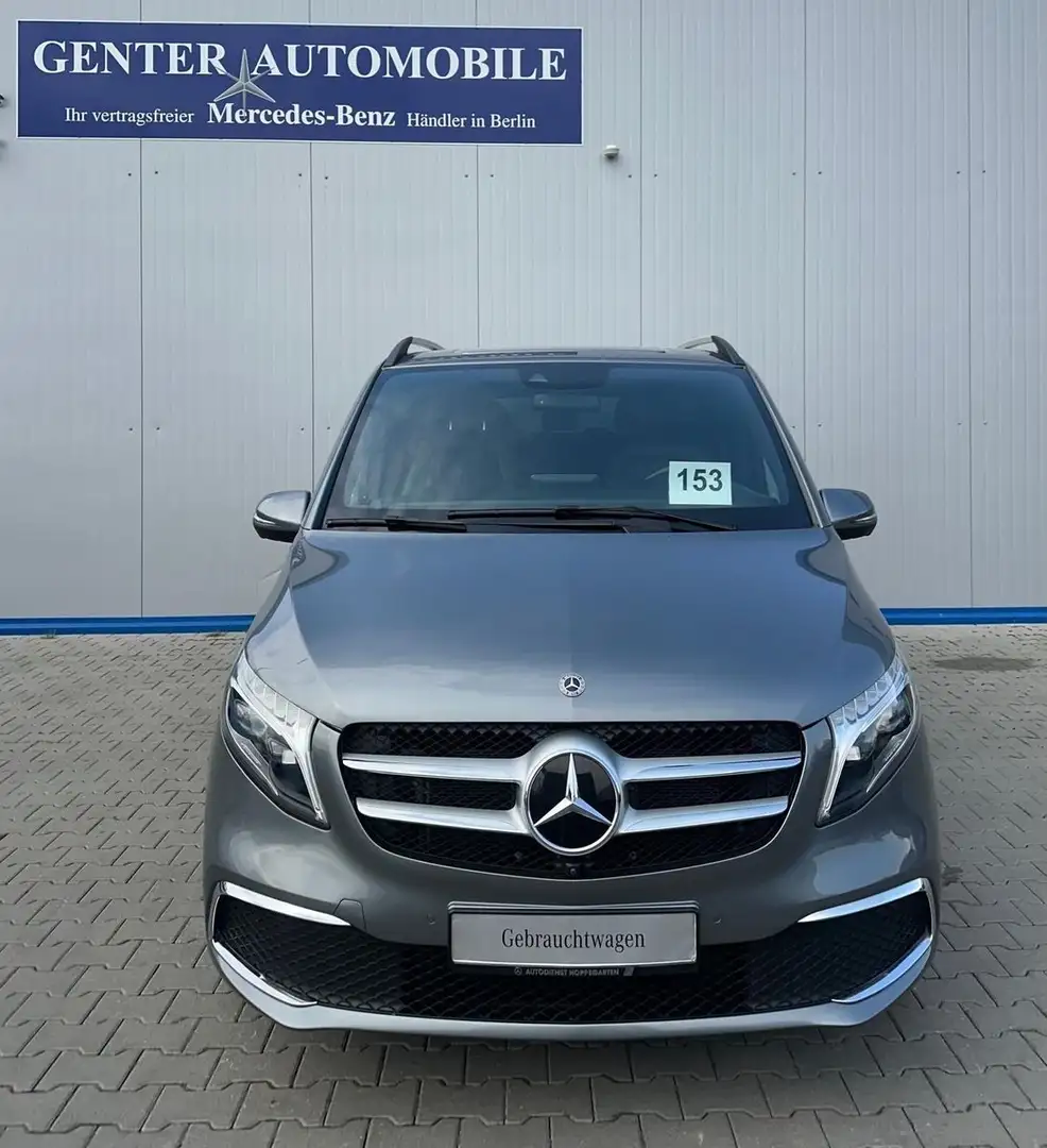 Mercedes-Benz V 300 LANG 4M LIEGEPAKET WEBASTO LED 3x EL.TÜREN Grau - 2
