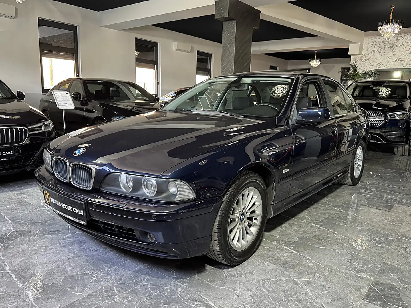 BMW 520 d E39 Österreich-Paket*1.Besitz*Facelift*Wenig-KM* Blau - 2