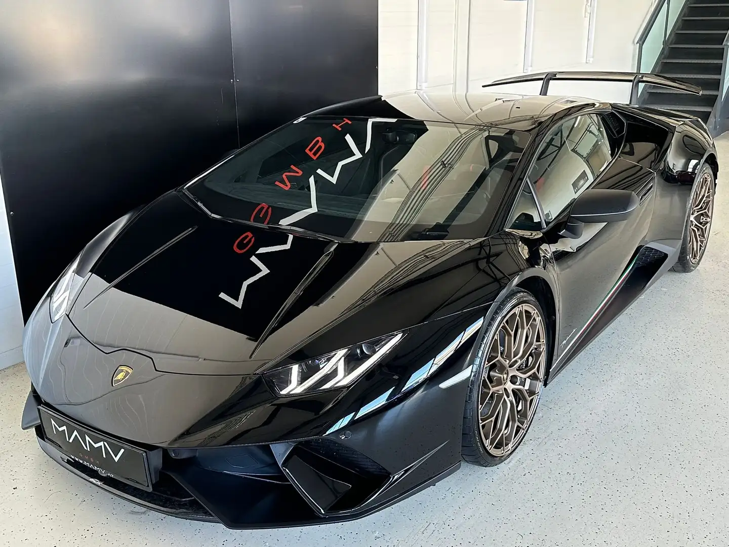 Lamborghini Huracán Performante 640PS Mwst. ausweisbar Schalensitze Negru - 2