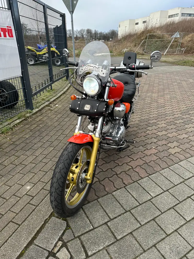 Yamaha XV 750 Yamaha XV 750 Virago Oranje - 2