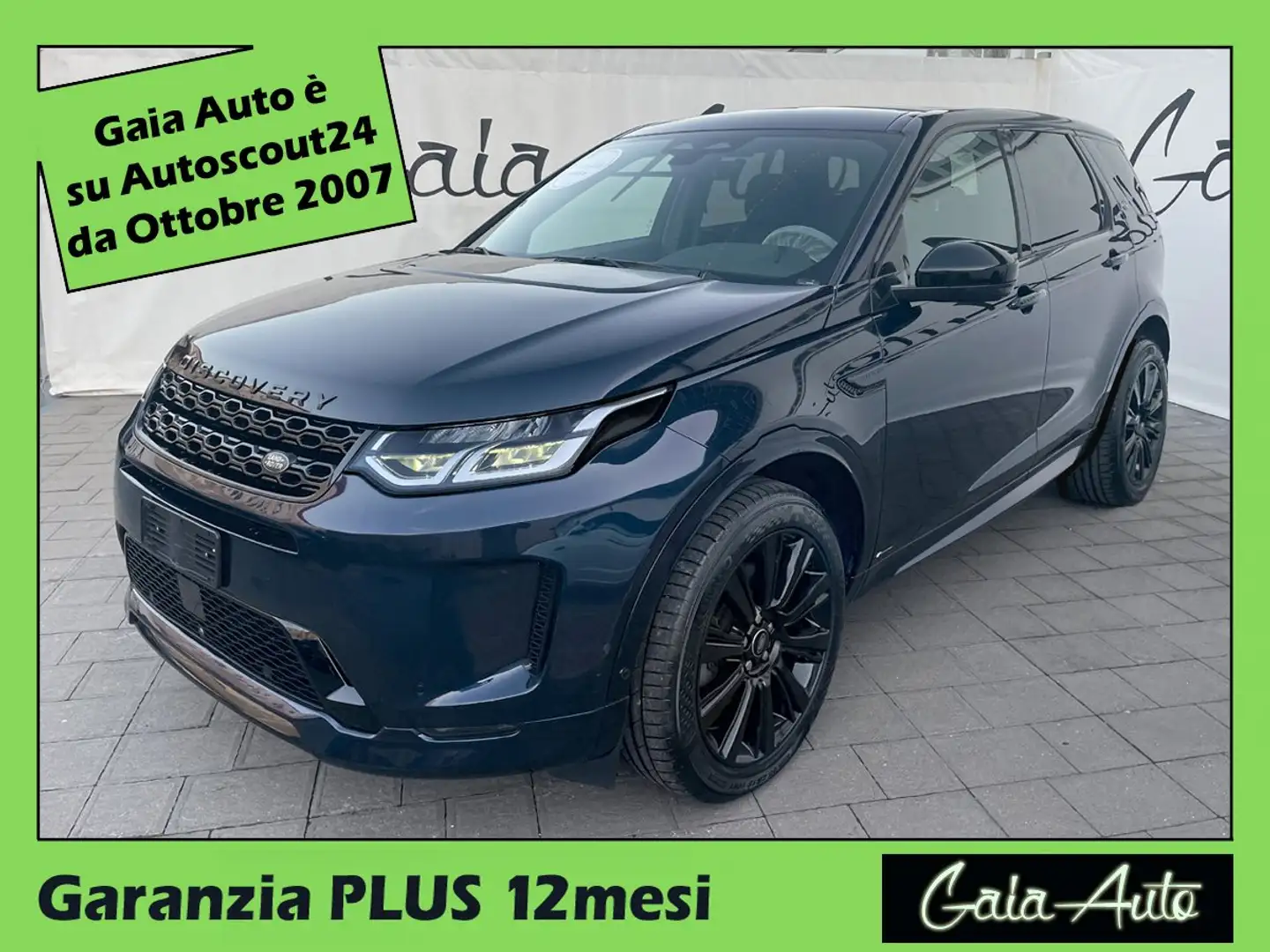 Land Rover Discovery Sport 2.0TD4 7POSTI hybrid R-Dynamic SE awd Bleu - 1