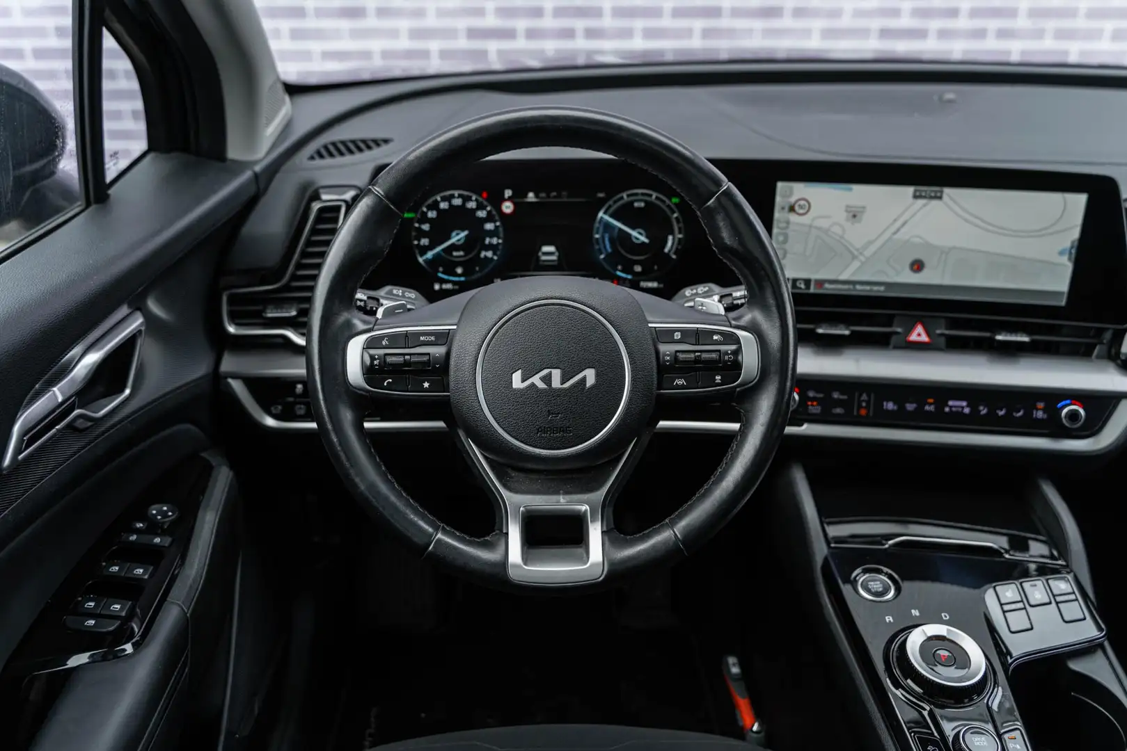 Kia Sportage 1.6 T-GDi Hybrid DynamicPlusLine Apple Carplay | A Zwart - 2