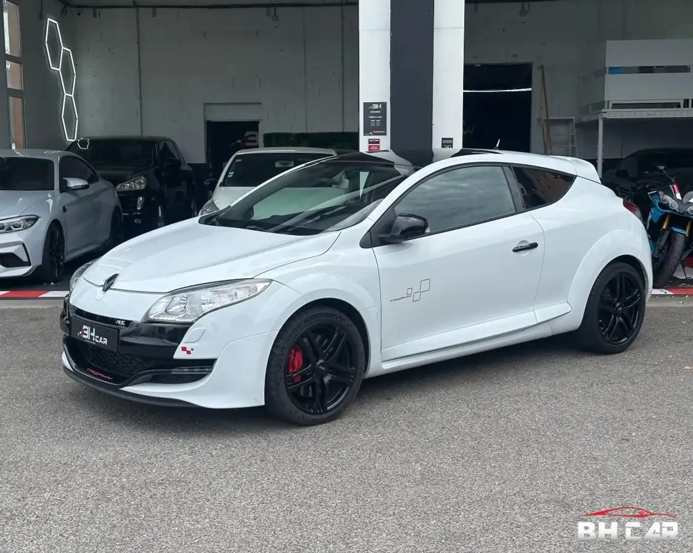 Renault Megane RS TROPHY 265cv /SIEGES RECARO/ TOIT PANORAMIQUE Blanc - 1