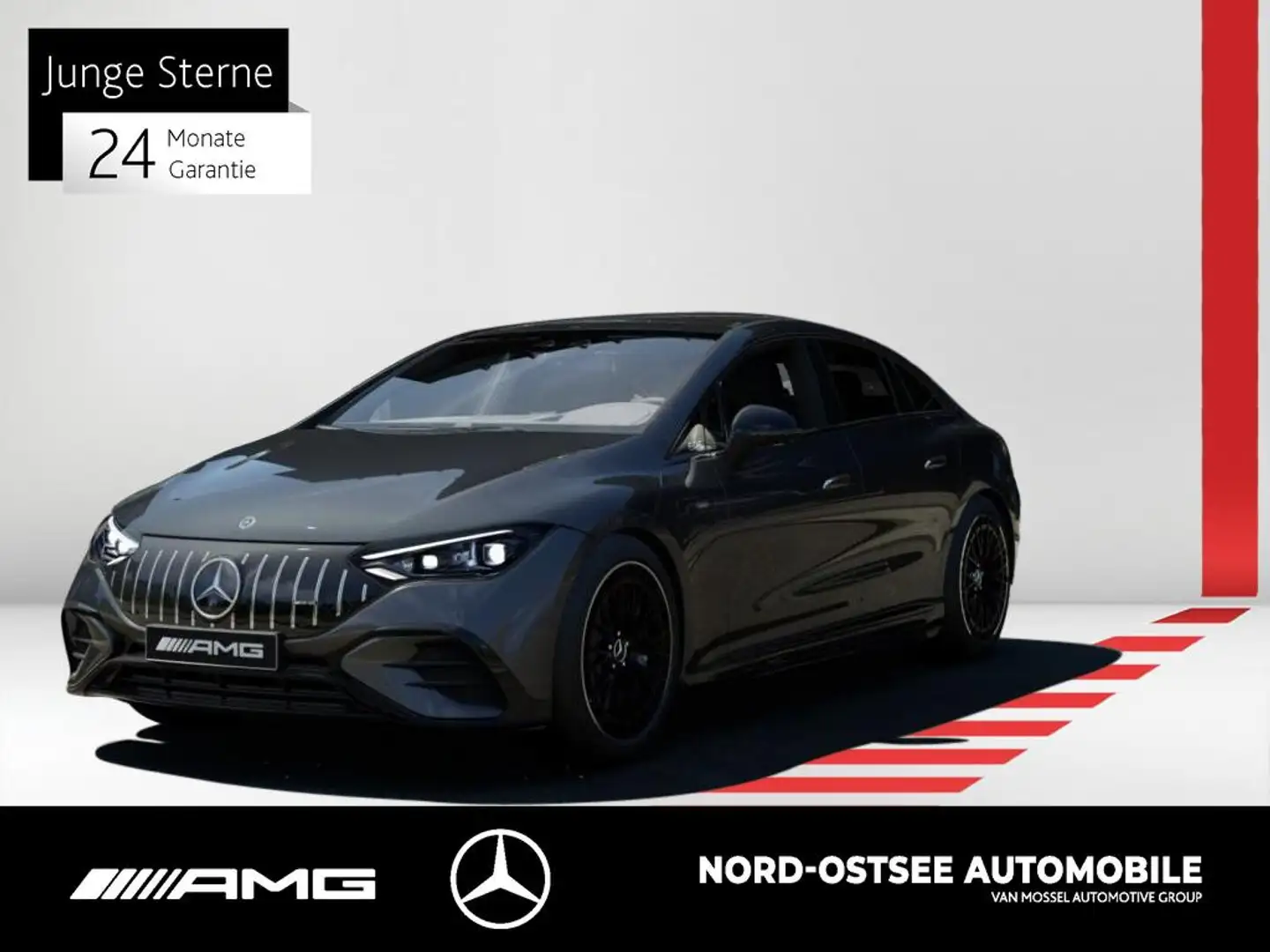 Mercedes-Benz EQE 53 AMG 4M+ DISTRO PANO HUD 360° BURMESTER Grau - 1