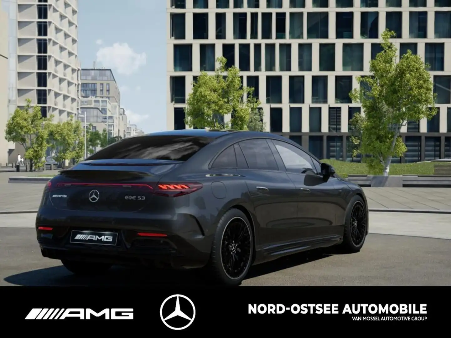Mercedes-Benz EQE 53 AMG 4M+ DISTRO PANO HUD 360° BURMESTER Grau - 2