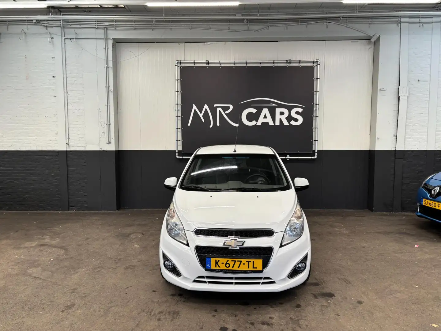 Chevrolet Spark 1.0 16V LT Airco Weiß - 1