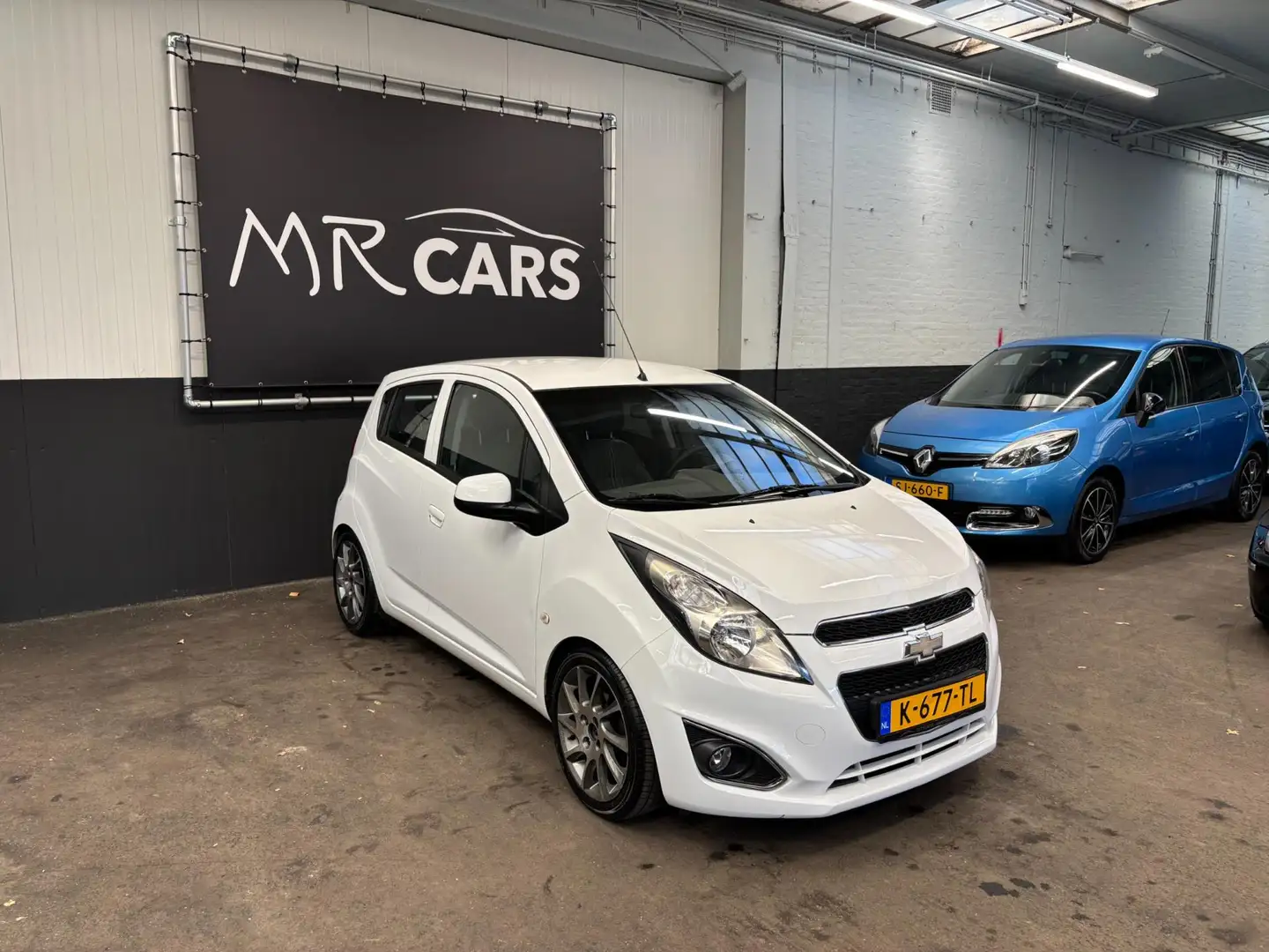 Chevrolet Spark 1.0 16V LT Airco Weiß - 2