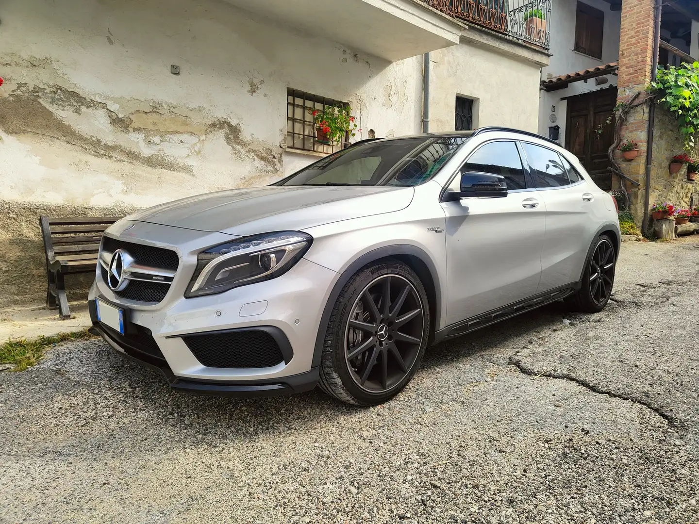 Mercedes-Benz GLA 45 AMG GLA 45 AMG 4matic 381cv auto Argento - 1