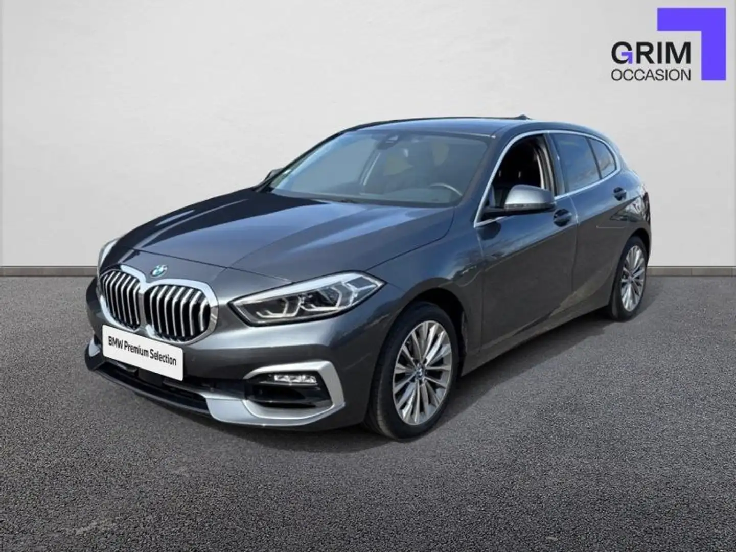 BMW 118 118iA 140ch Luxury DKG7 112g Grau - 1