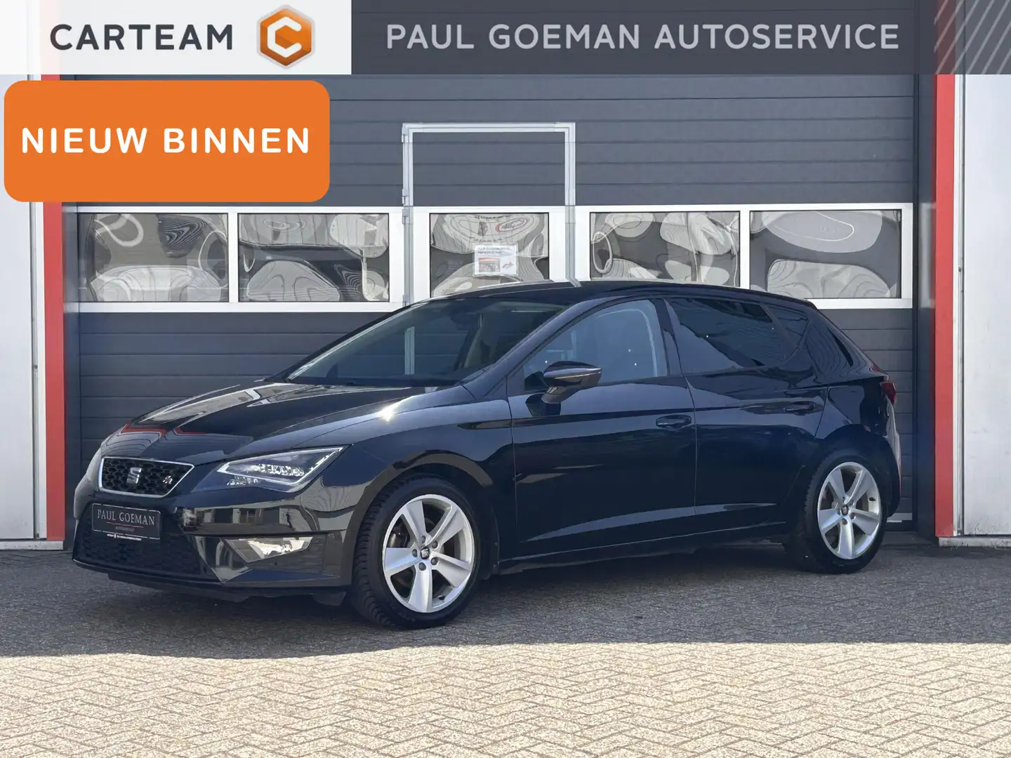 SEAT Leon 1.4 EcoTSI FR | LED | Stoel verwarming | Cruise | Zwart - 1
