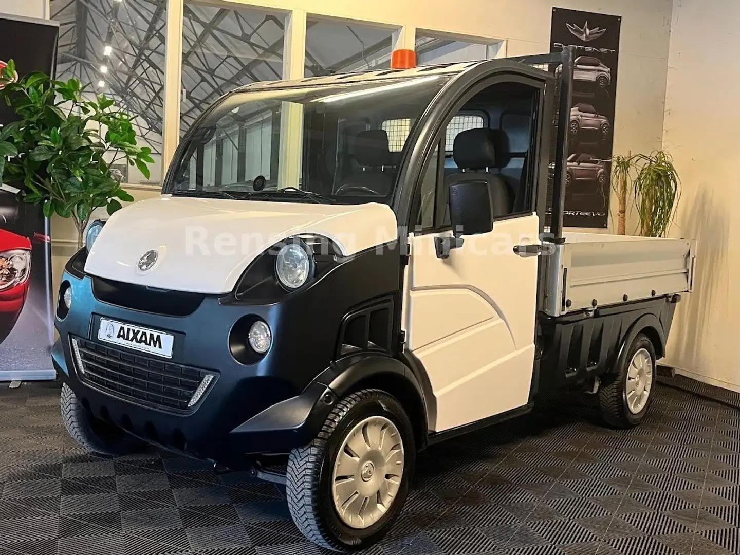 Aixam D-Truck Pritsche XXL PICK UP Mopedauto Microcar Alb - 2