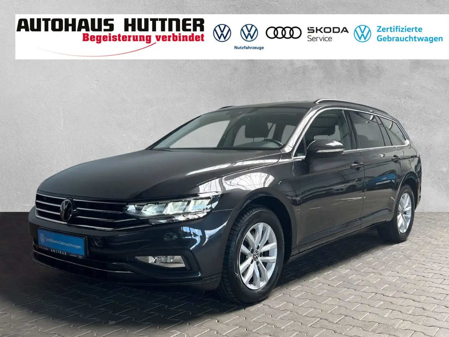 Volkswagen Passat Variant Business 2.0 TDI DSG LED ACC PDC Grau - 1