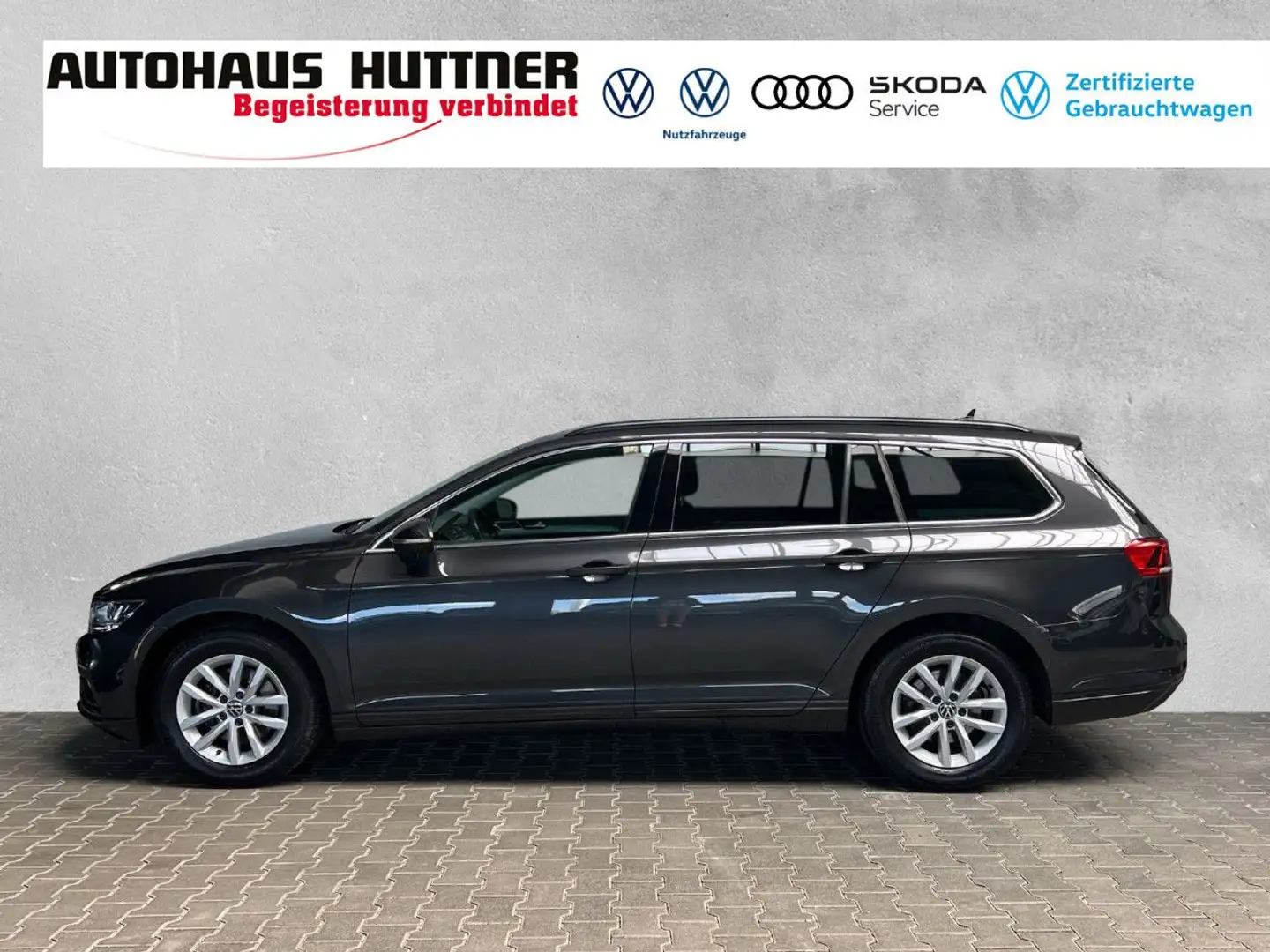 Volkswagen Passat Variant Business 2.0 TDI DSG LED ACC PDC Grau - 2