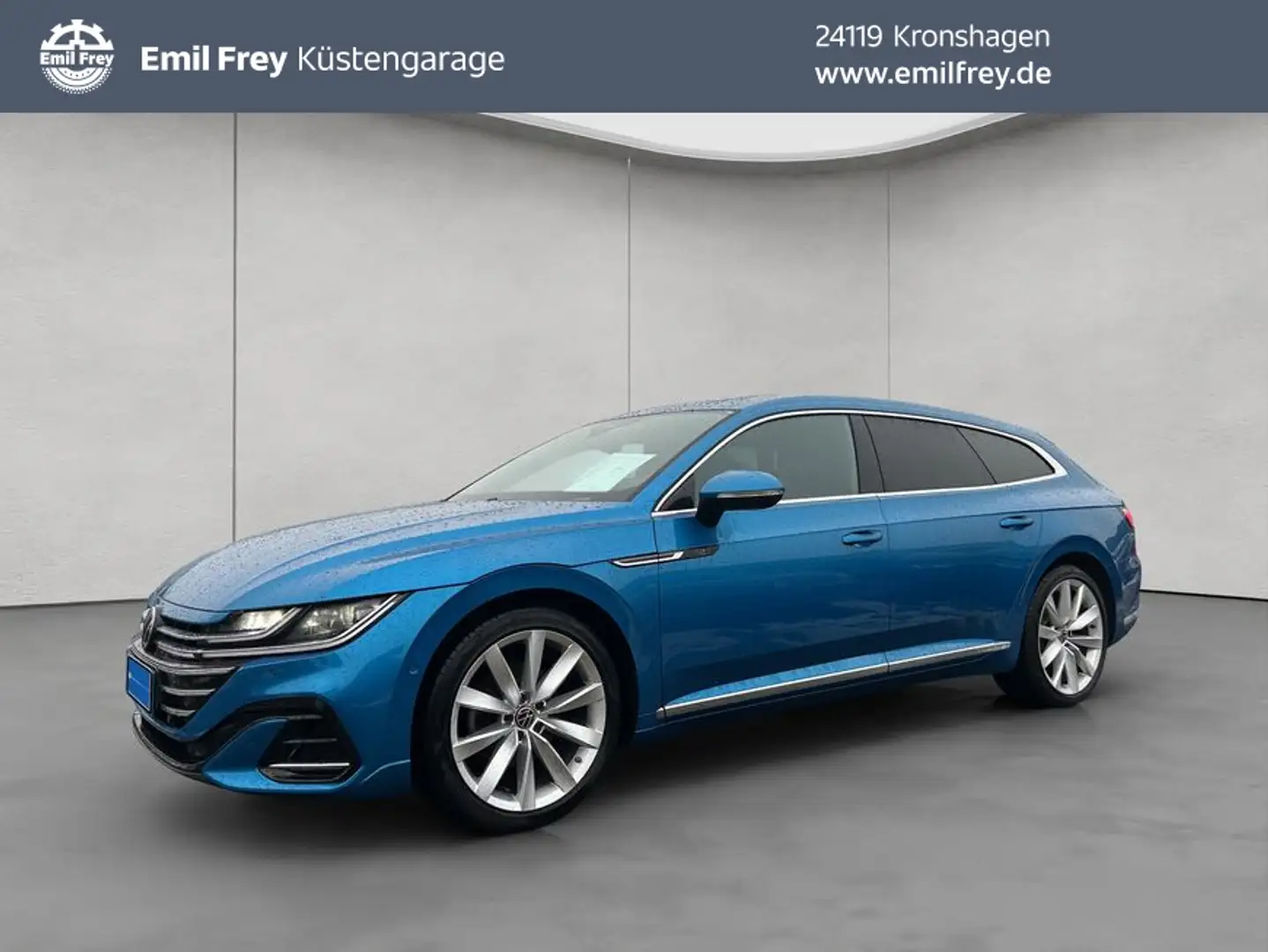 Volkswagen Arteon Shootingbrake 2.0TDI DSG R-Line 360° Pano Blau - 1