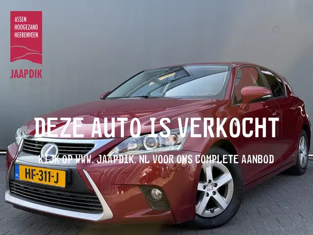 Lexus CT 200h BWJ 2015 136 PK AUTOMAAT | STOELVERW. | CAMERA | B