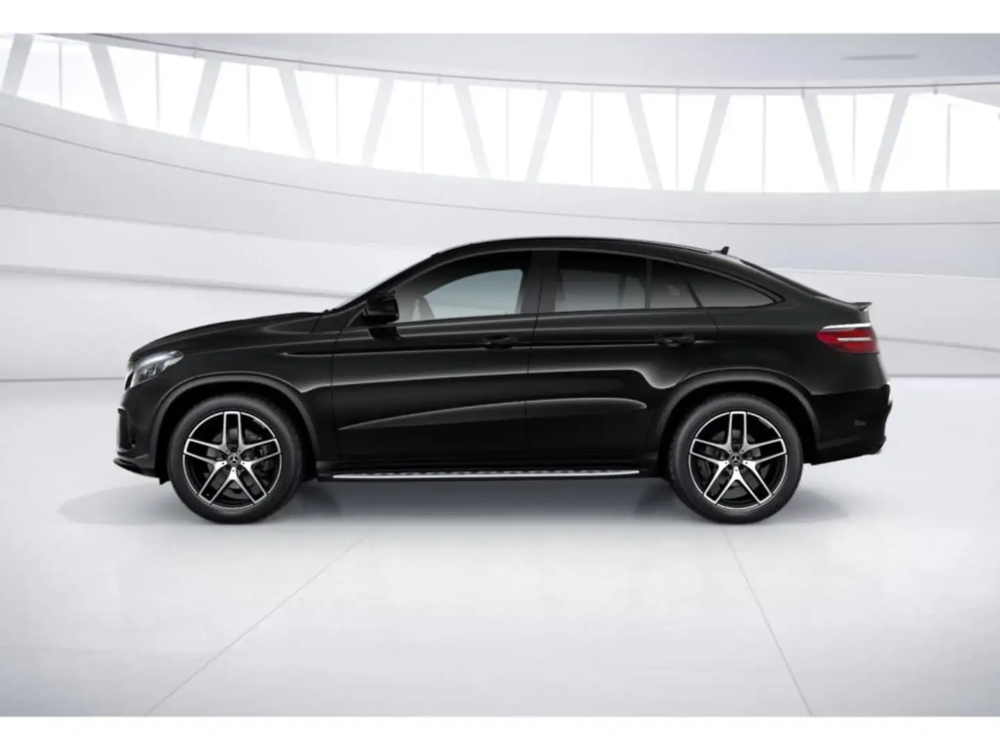Mercedes-Benz GLE 350 d 4M Coupé AMG PANO+TOTWINKEL+DISTRONIC Schwarz - 2