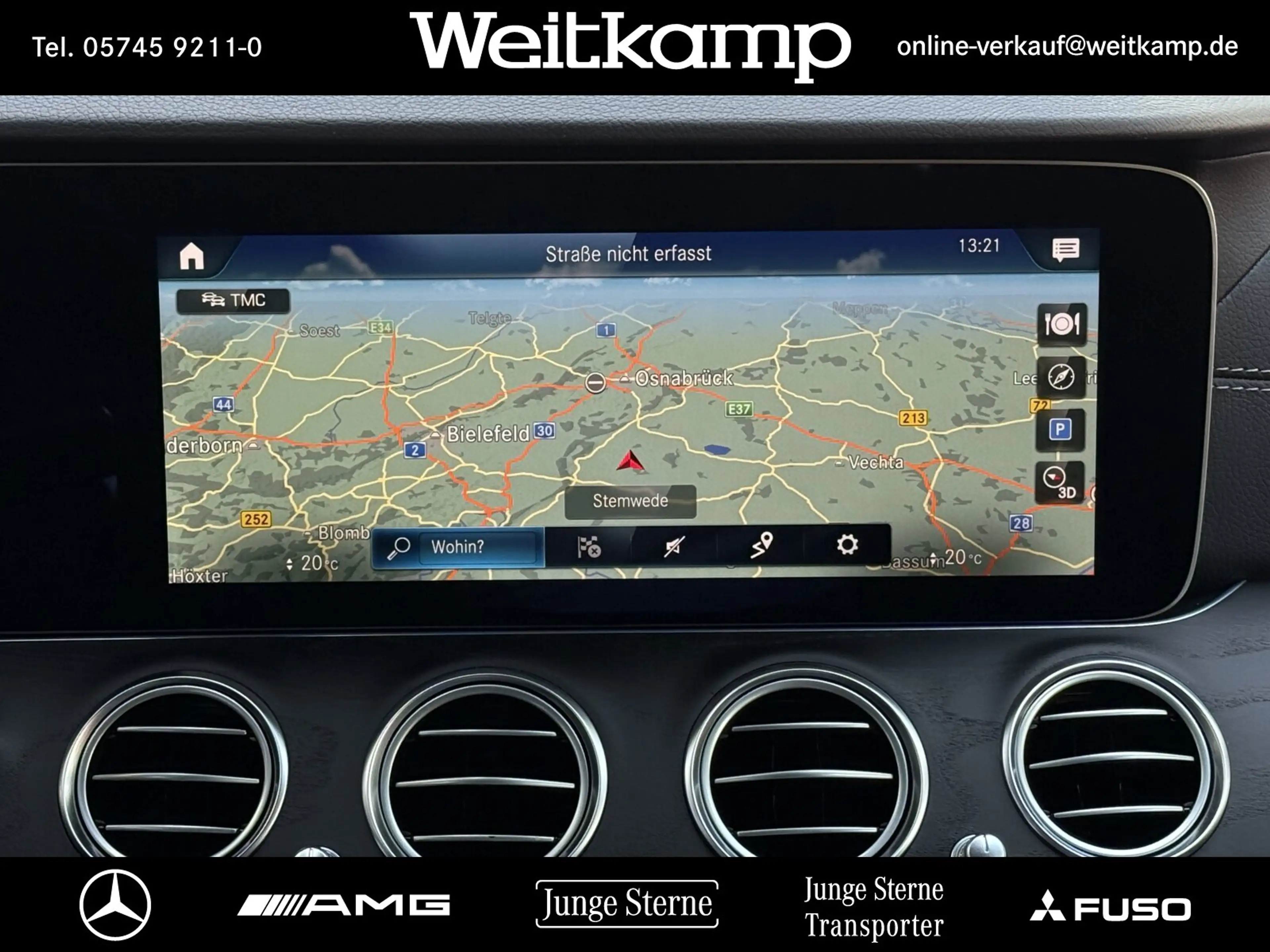 Mercedes-Benz E 400 E 400 d 4M T AMG+AHK+PANO+DISTRONIC+STHZ+MEMORY+ — photo 13