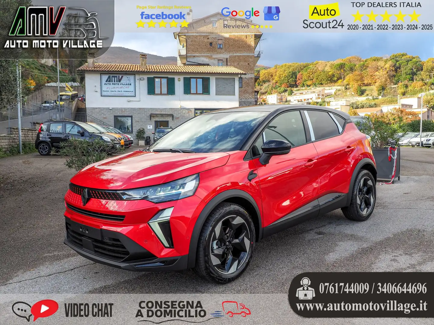 Renault Captur Captur ECO-G 100 CV Techno Rosso - 1