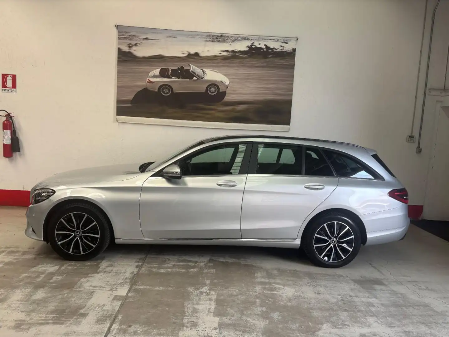 Mercedes-Benz C 200 d S.W. Auto Business Extra Grigio - 1