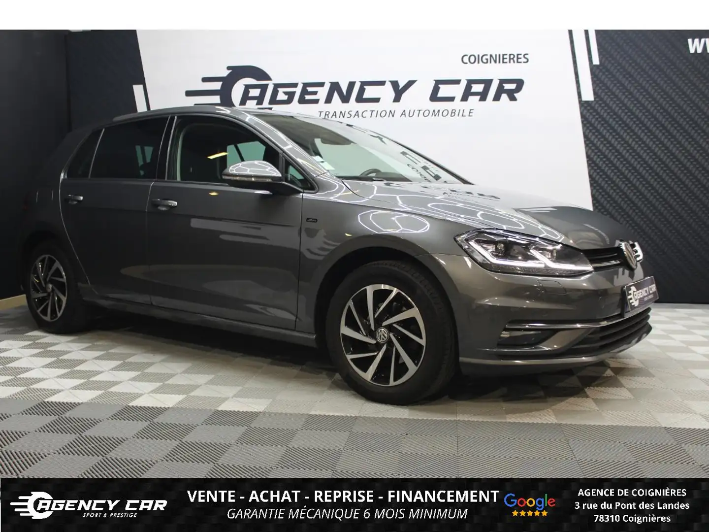 Volkswagen Golf 1.0 TSI - 115 DSG 7  Confortline Grijs - 1