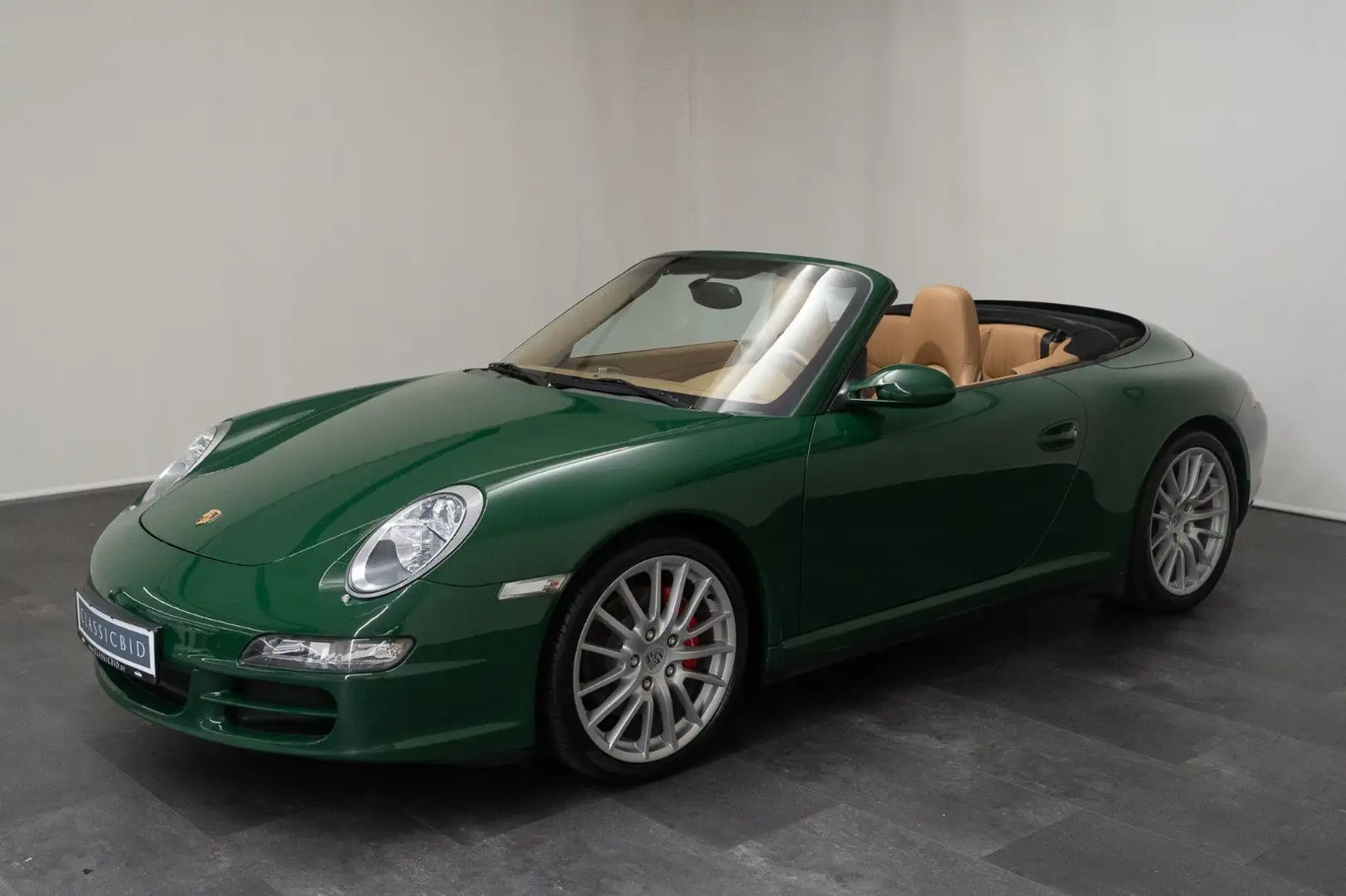 Porsche 911 Carrera 4 S Cabrio Grün - 1