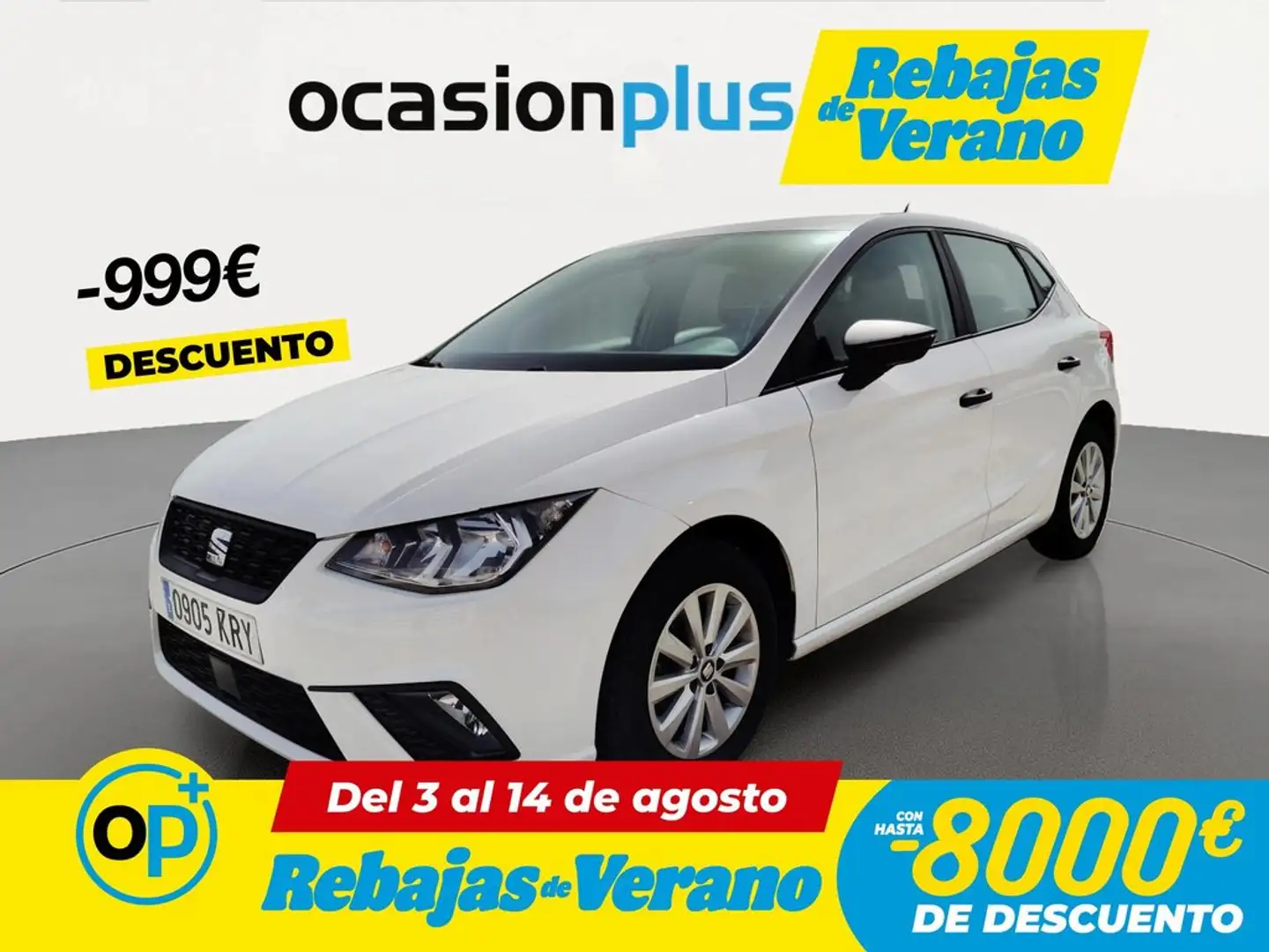SEAT Ibiza 1.0 MPI S&S Reference 80 Blanco - 1