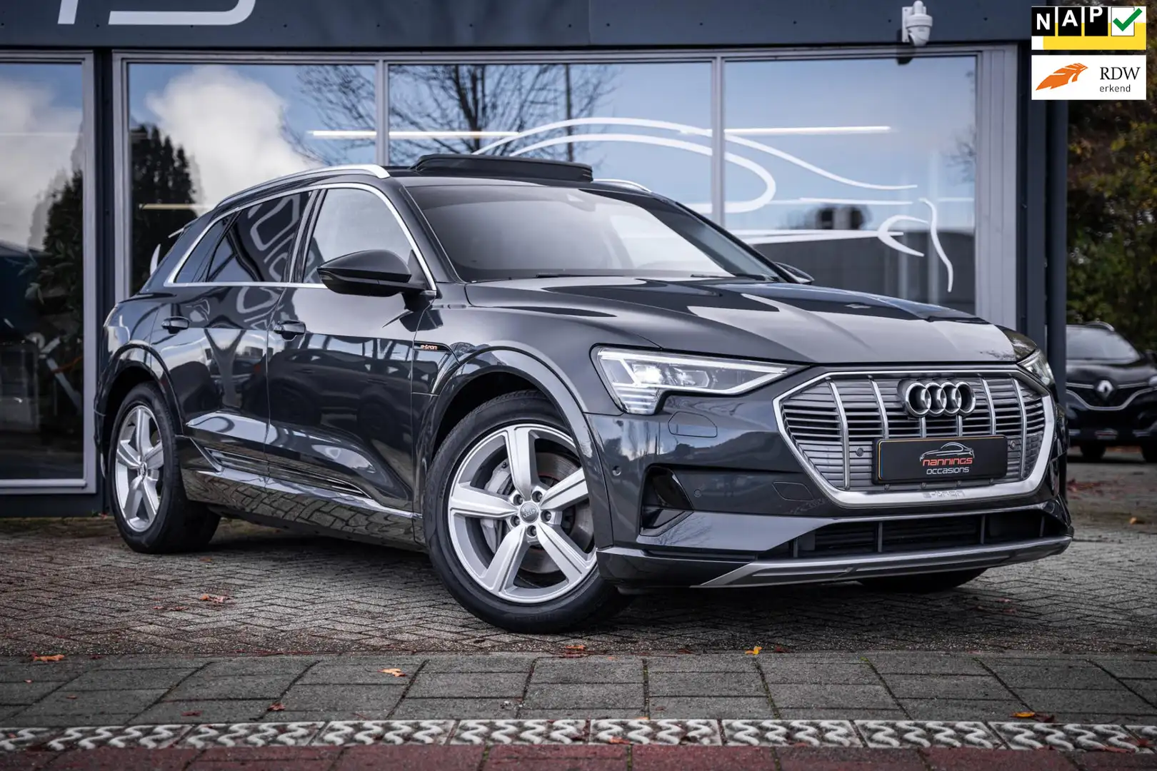 Audi e-tron E-tron 50 quattro Launch edition plus 71 kWh|Pano| Gris - 1
