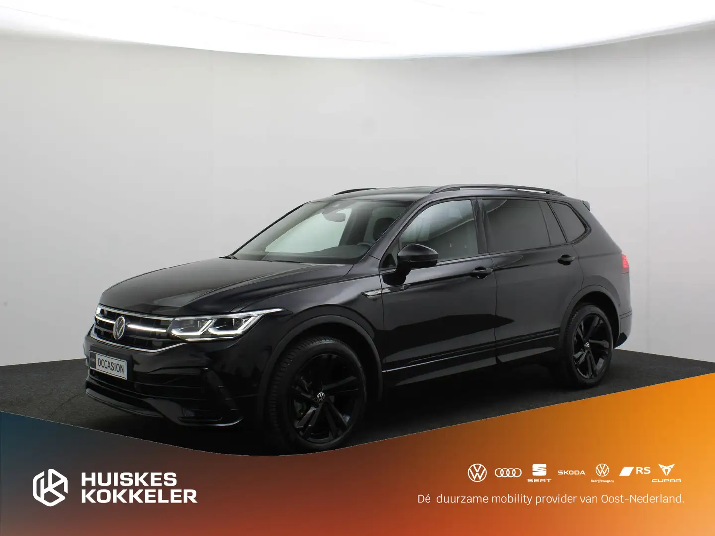 Volkswagen Tiguan Allspace R-Line Business+ 7p. 1.5 TSI 150pk DSG Automaat Tr Zwart - 1