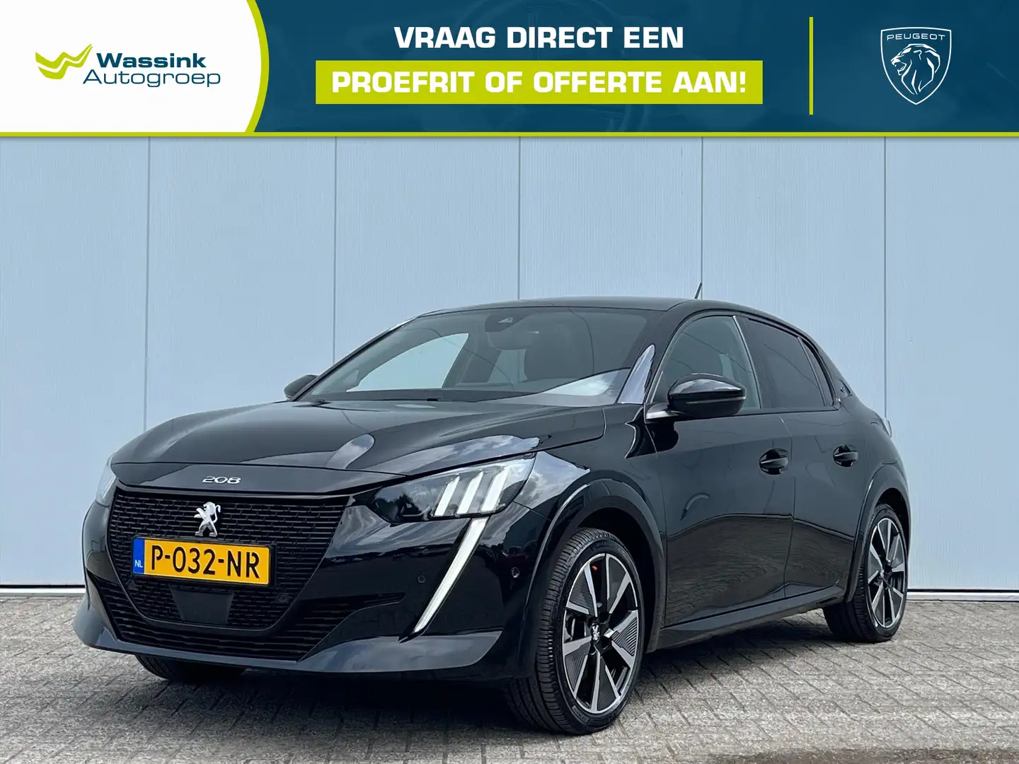 Peugeot e-208 EV 50kWh 136pk GT I Cruise I Carplay I Navigatie I Negro - 1