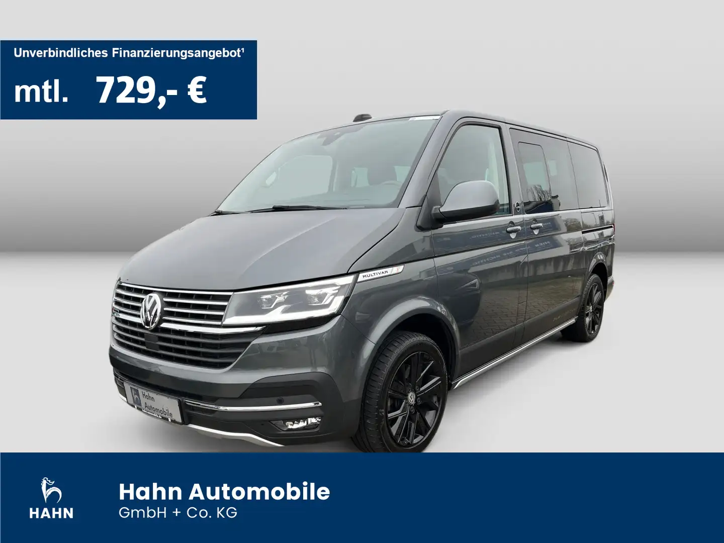 Volkswagen T6.1 Multivan PanAmericana 2.0TDI DSG 4M AHK DCC Grau - 1