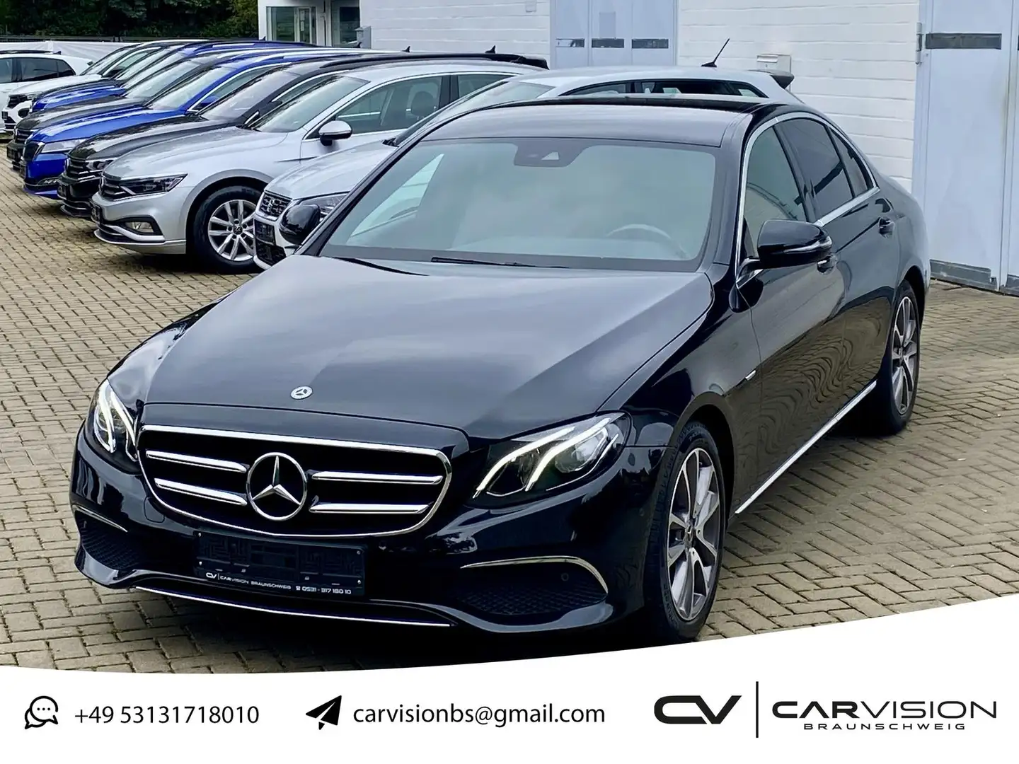 Mercedes-Benz E 220 AVANTGARDE *LEDER*WIDESCREEN*KAMERA* Noir - 1