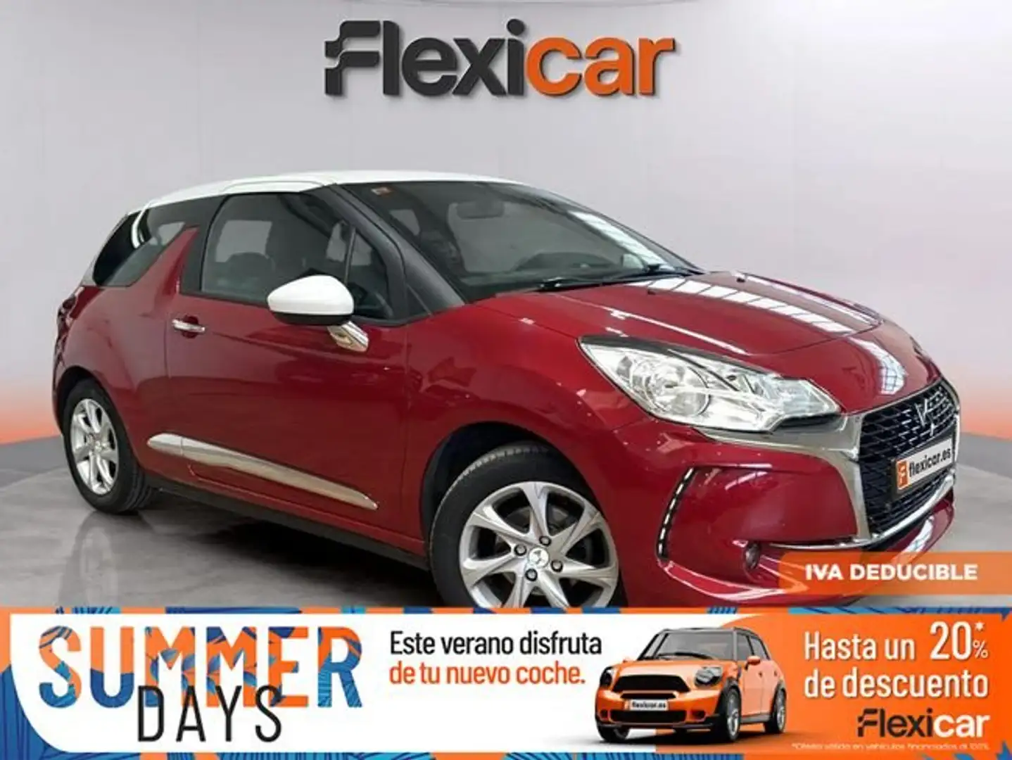 DS Automobiles DS 3 PureTech 81kW (110CV) Sport Burdeos - 1