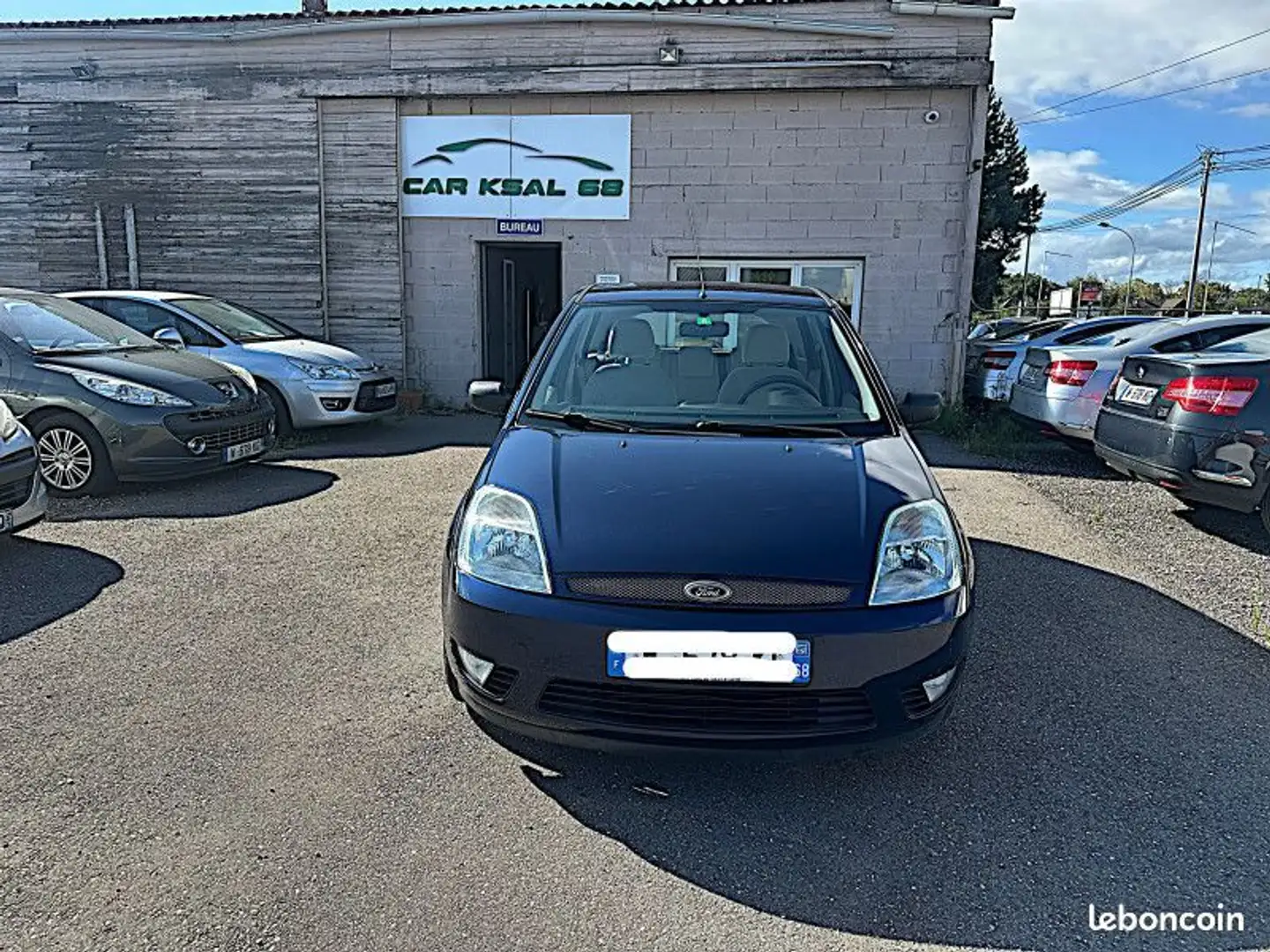 Ford Fiesta 1.4 16V 80CH GHIA 5P Bleu - 2
