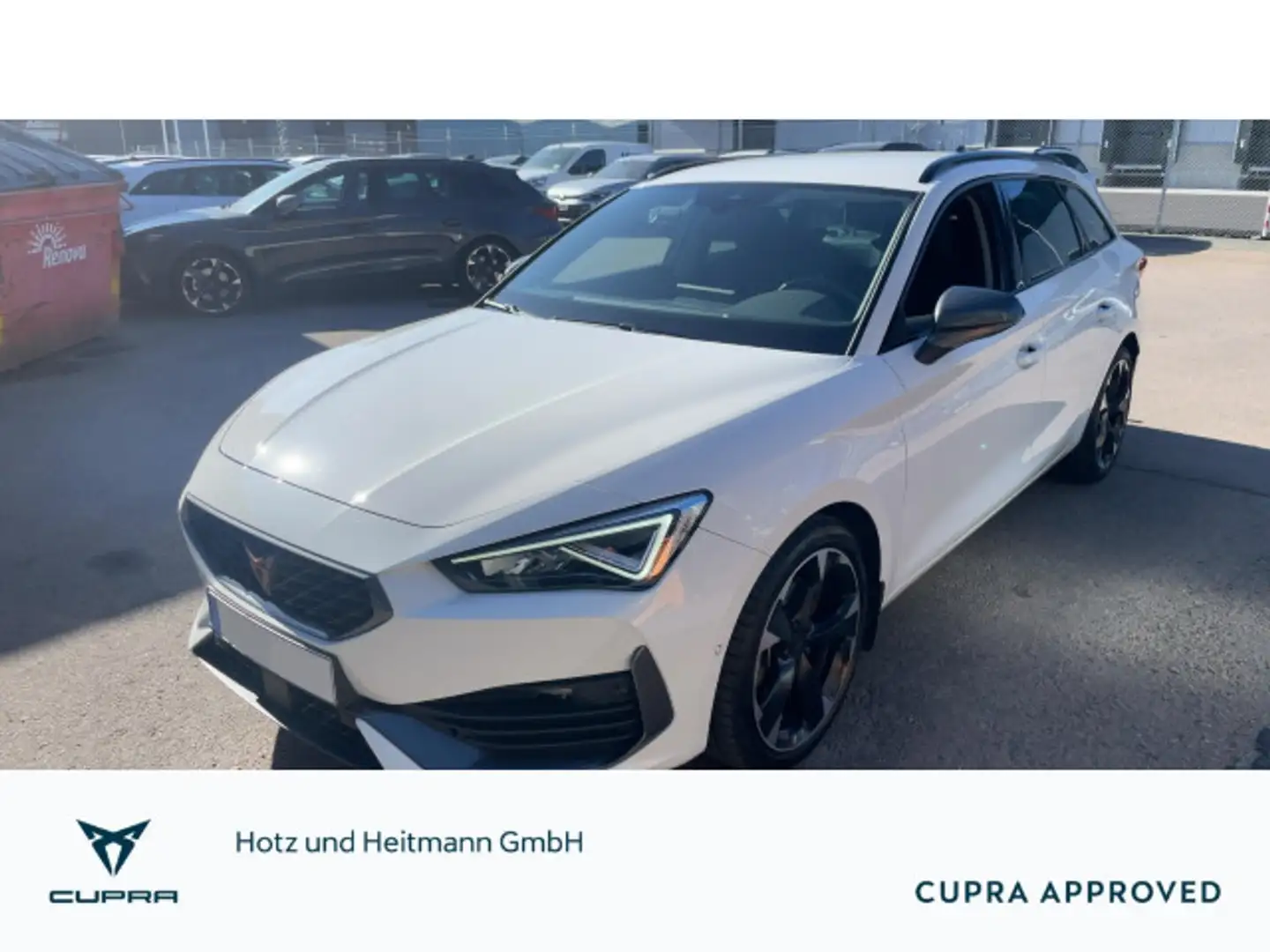 CUPRA Leon ST 1.5TSI DSG AHK/LED/SITZHZ Weiß - 1